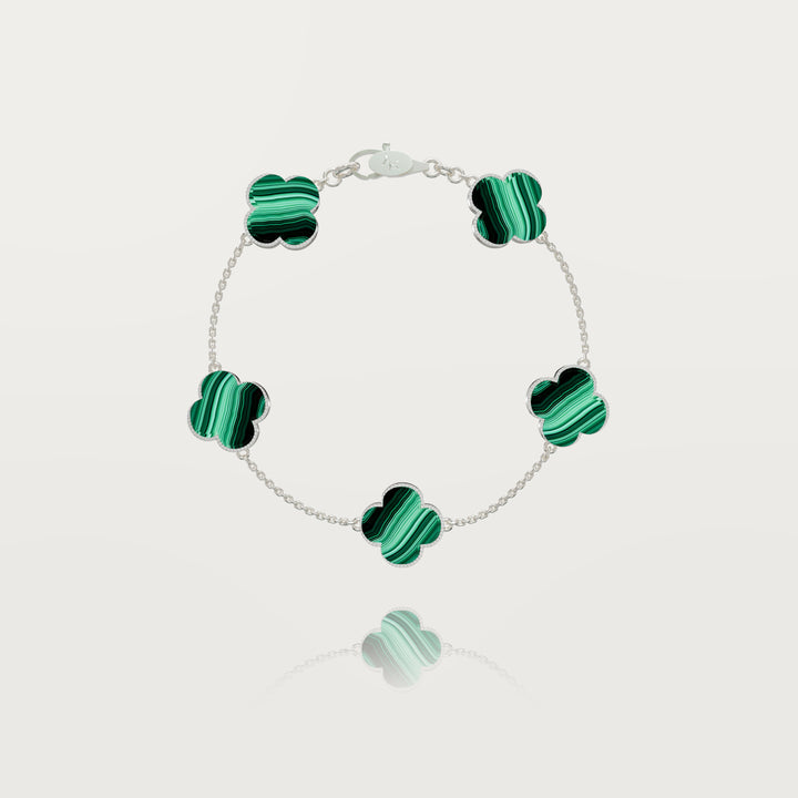 Pure simplicity multi clovers bracelet 