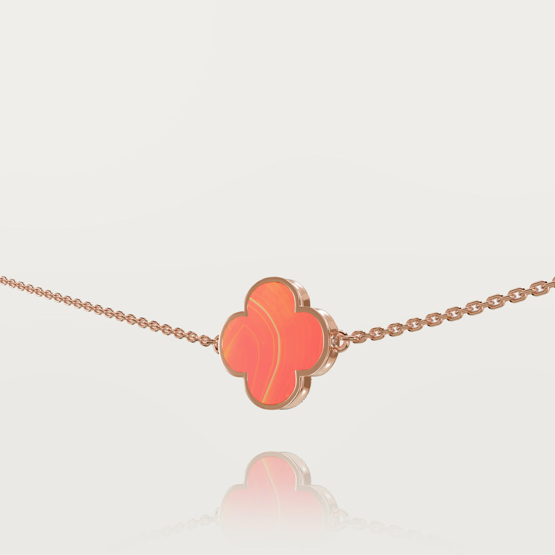 Lonely Glow Clover Bracelet 