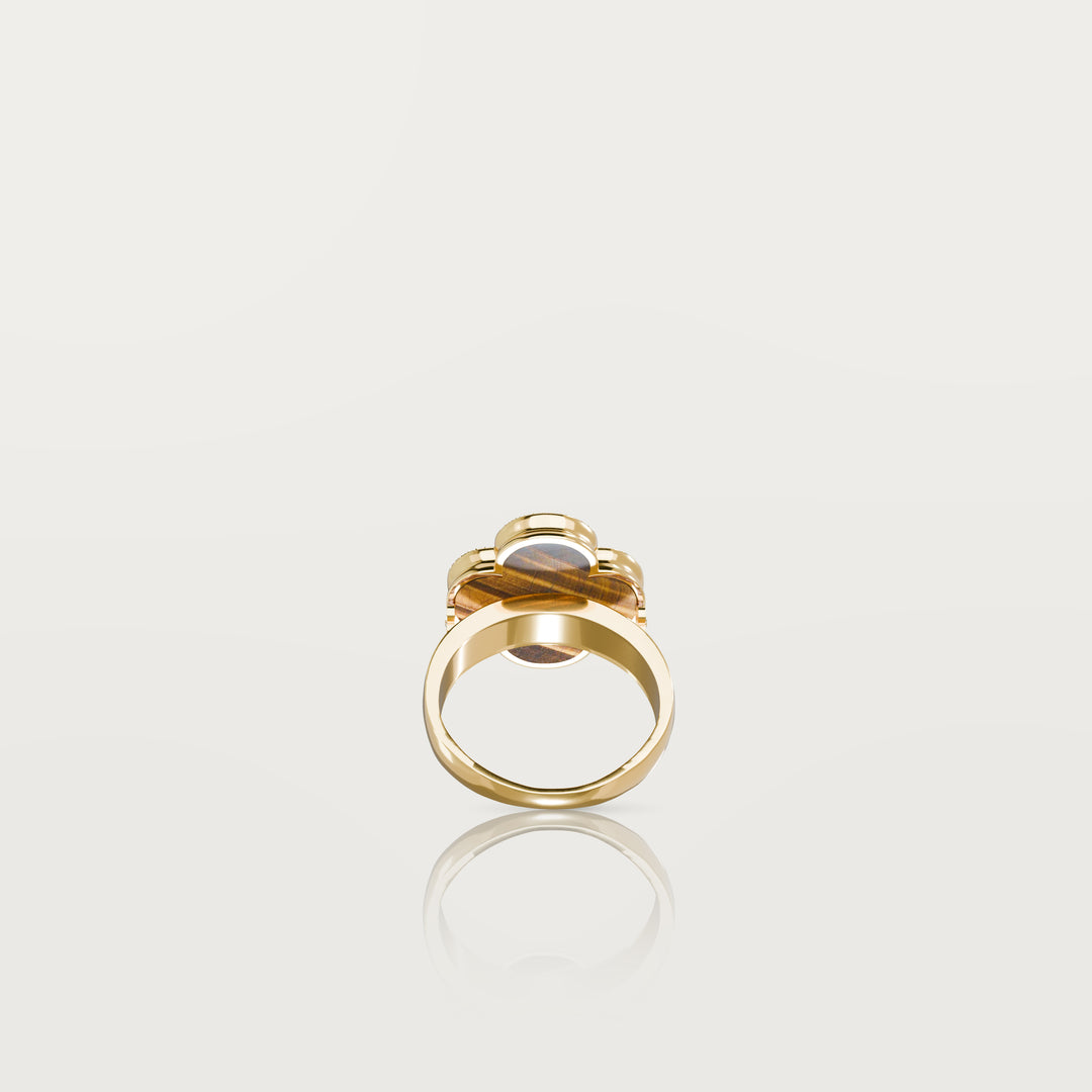 Pure simplicity clover ring 