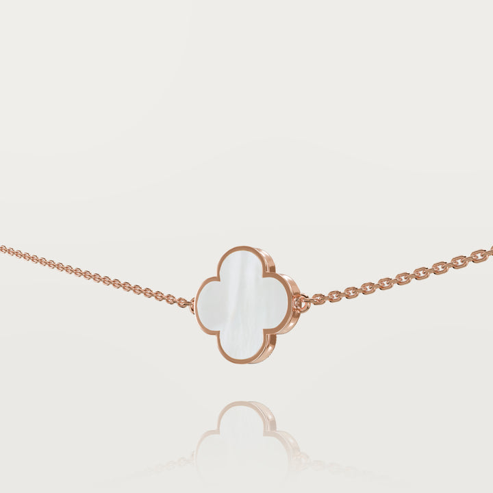 Pure simplicity clover bracelet 