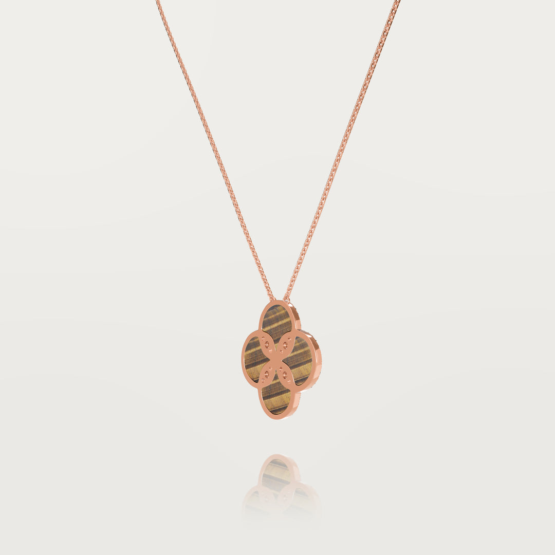 Thousand and one nights clover pendant