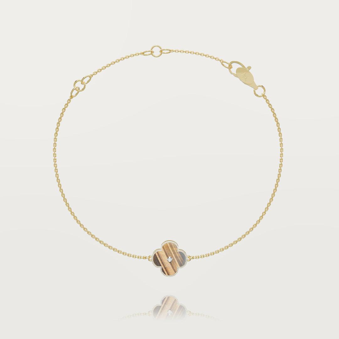 Lonely Glow Clover Bracelet 