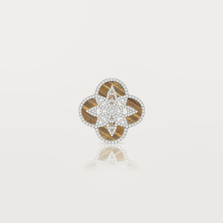 Eternal clover ring