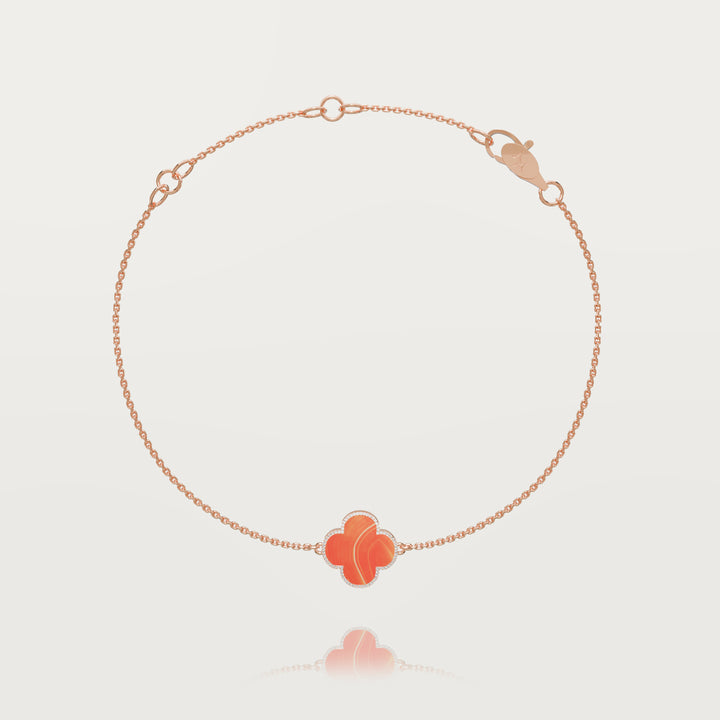 Pure simplicity clover bracelet 