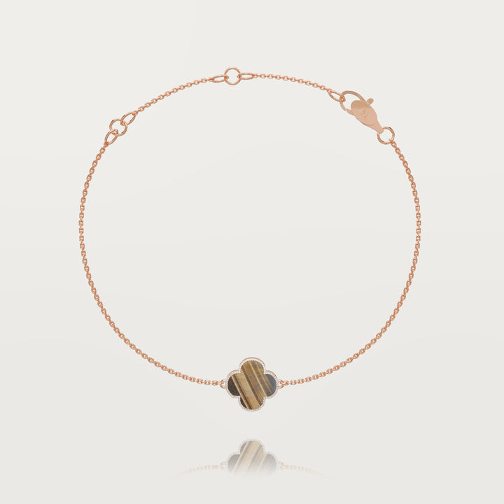 Pure simplicity clover bracelet 