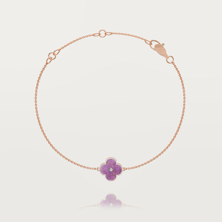 Lonely Glow Clover Bracelet 