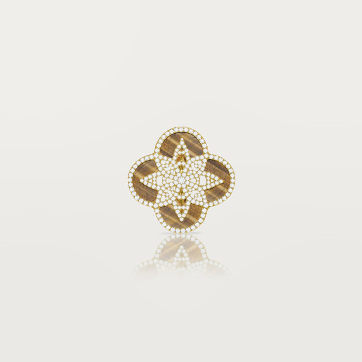 Eternal clover ring