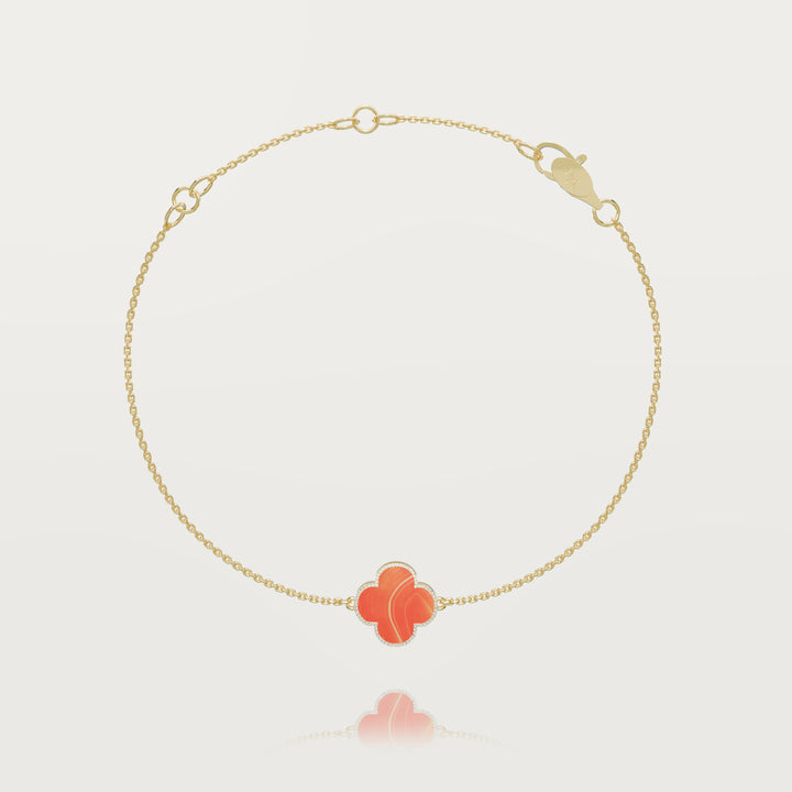 Pure simplicity clover bracelet 