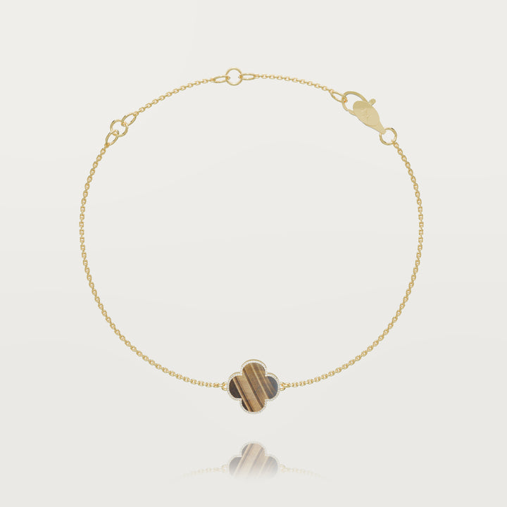 Pure simplicity clover bracelet 