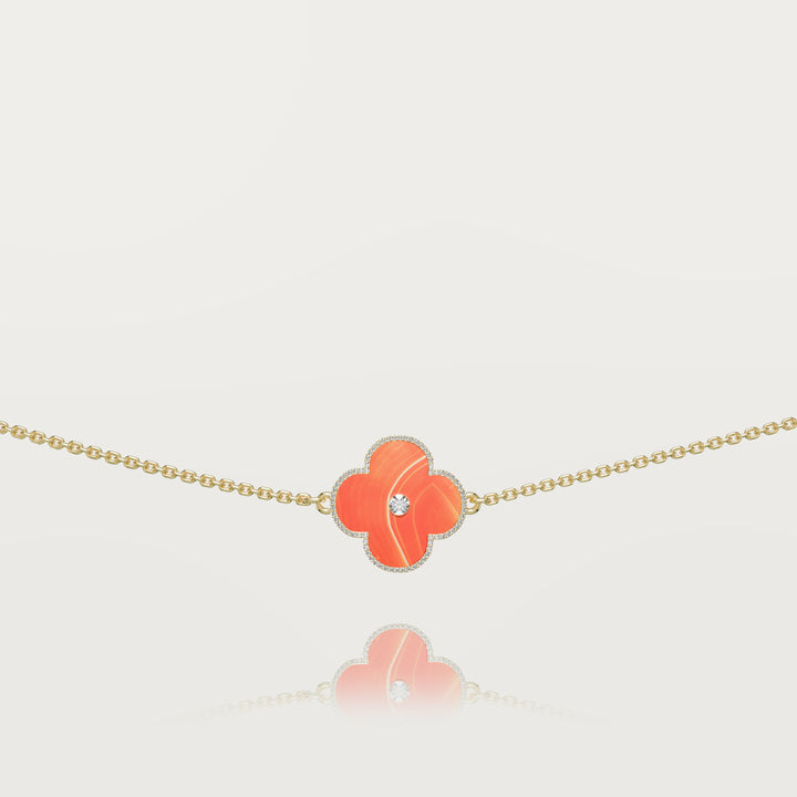 Lonely Glow Clover Bracelet 