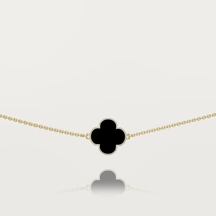 Pure simplicity clover bracelet 