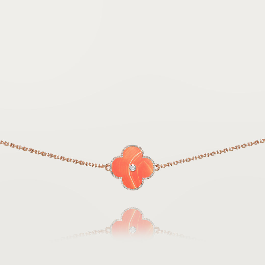 Lonely Glow Clover Bracelet 