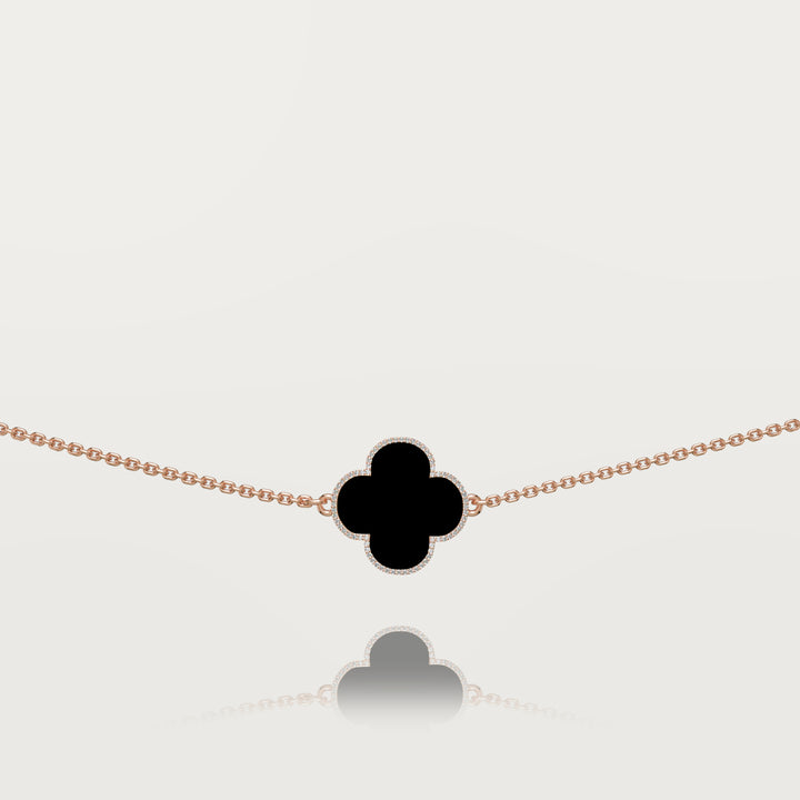 Pure simplicity clover bracelet 