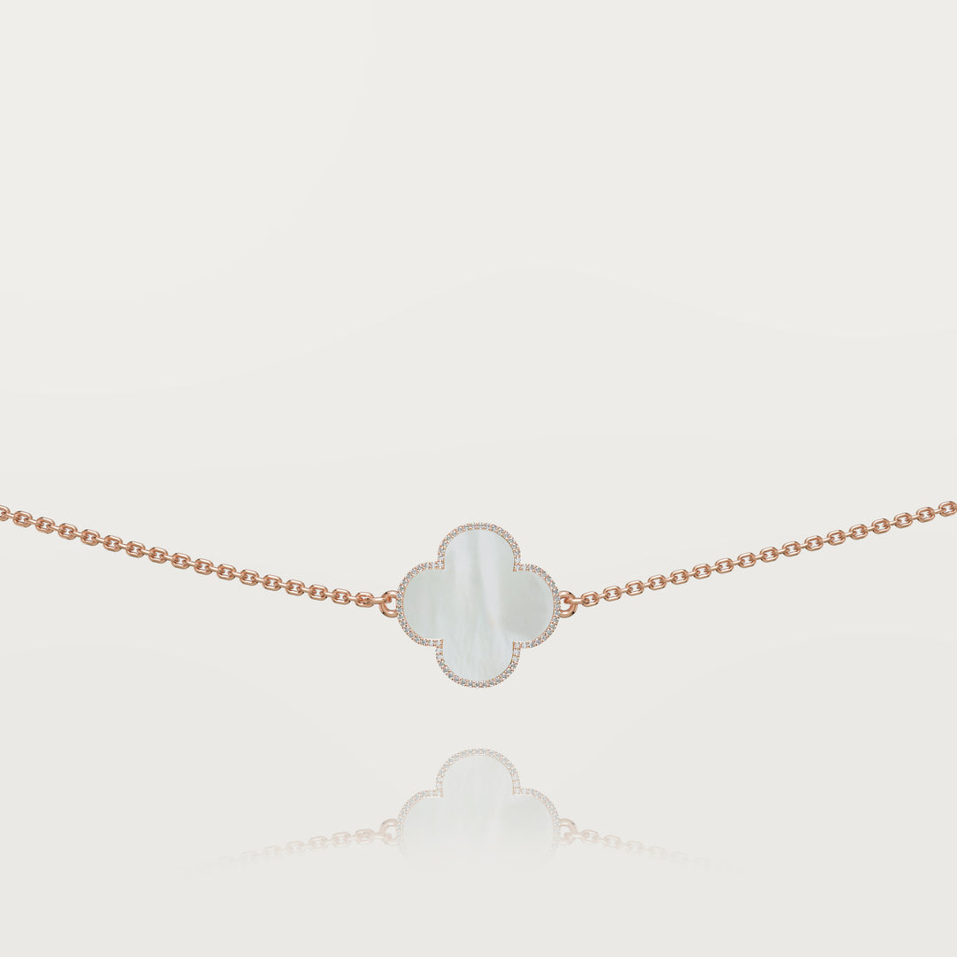 Pure simplicity clover bracelet 