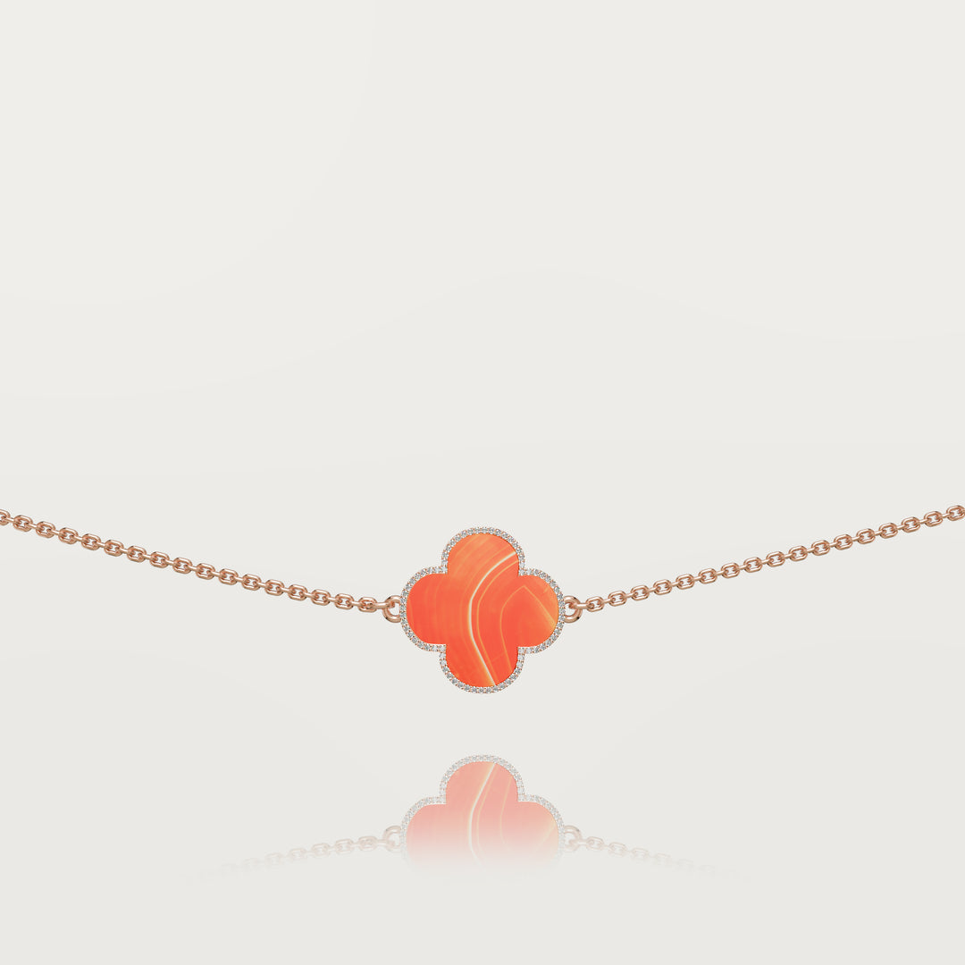 Pure simplicity clover bracelet 