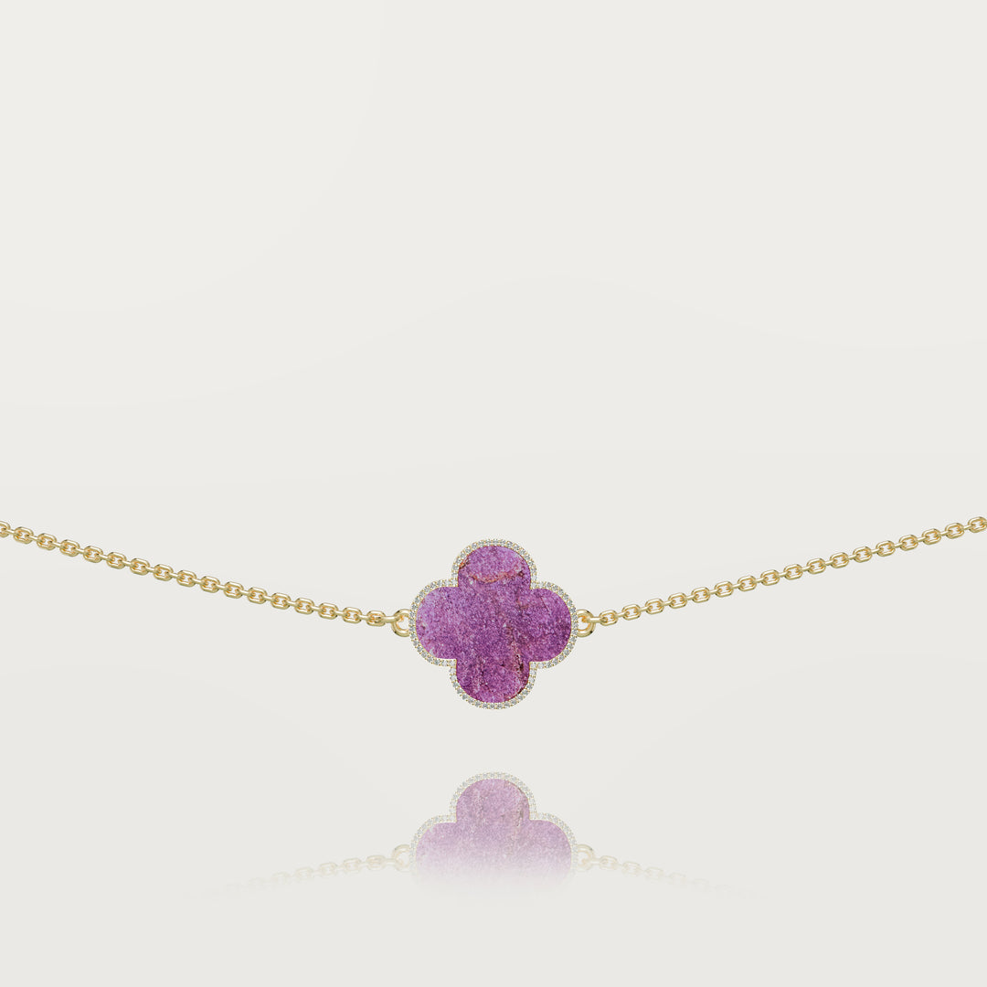 Pure simplicity clover bracelet 