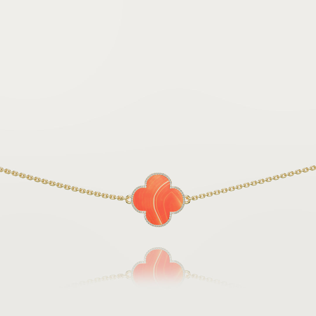 Pure simplicity clover bracelet 