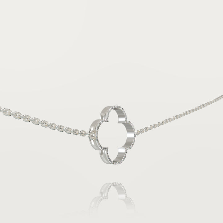 Pure simplicity clover bracelet 