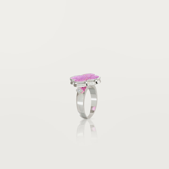 Pure simplicity clover ring 