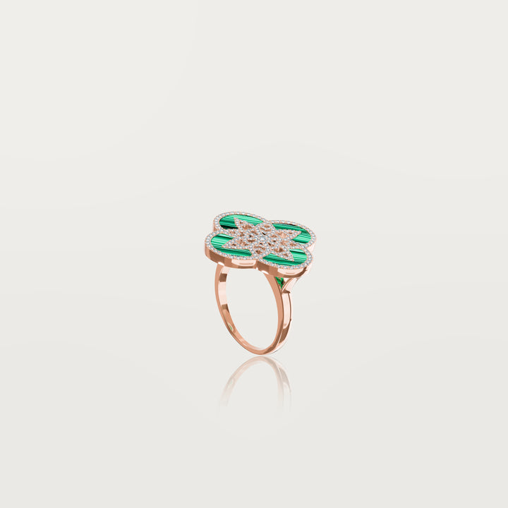 Eternal clover ring