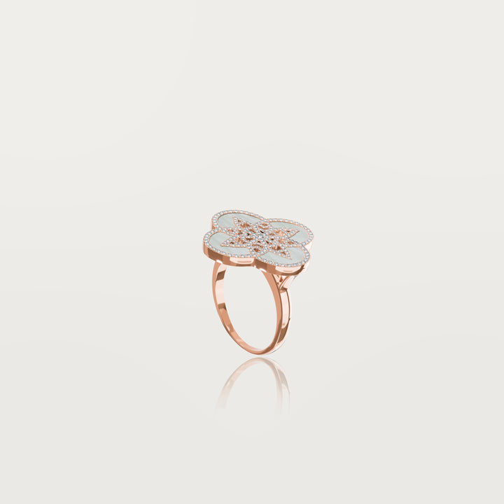 Eternal clover ring