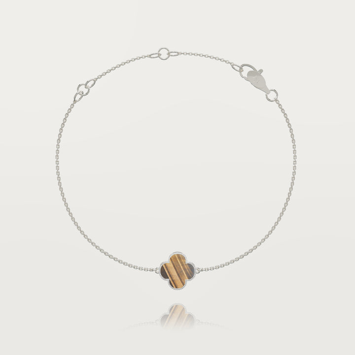 Pure simplicity clover bracelet 