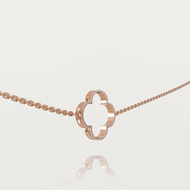 Pure simplicity clover bracelet 