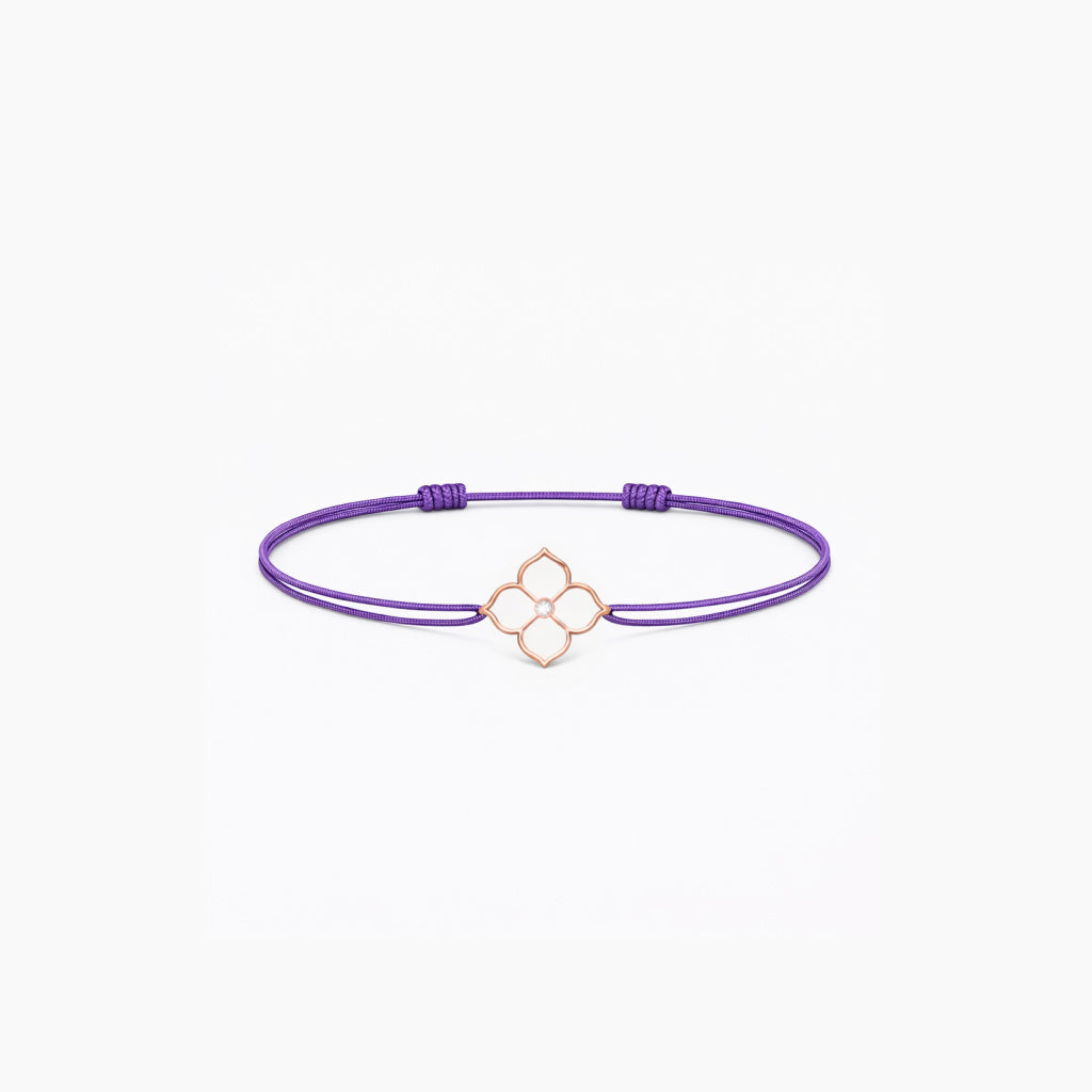 Bracelet Cordon Essentiel - Or 18 carats & Diamant naturel